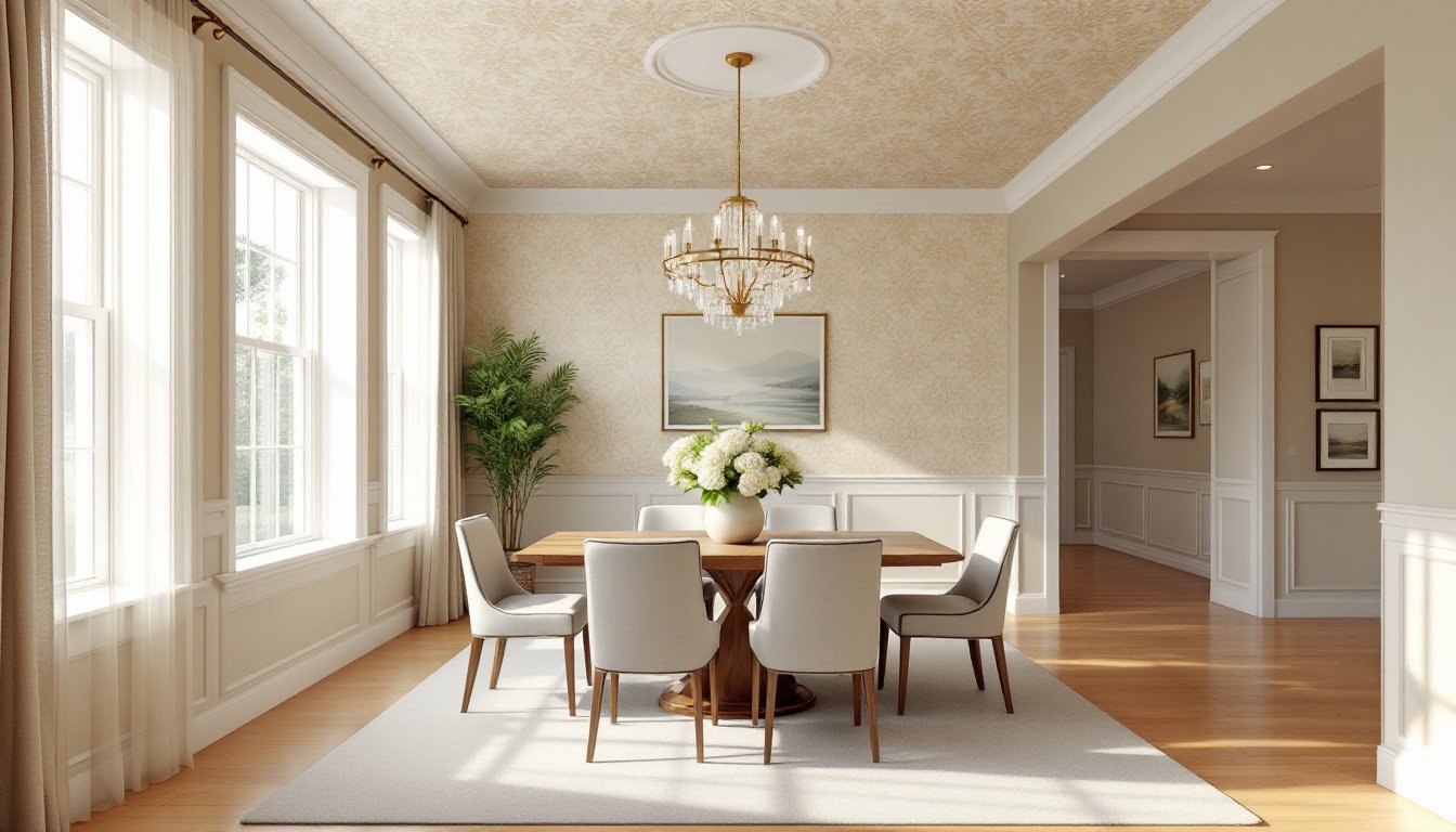 ceiling wallpaper ideas