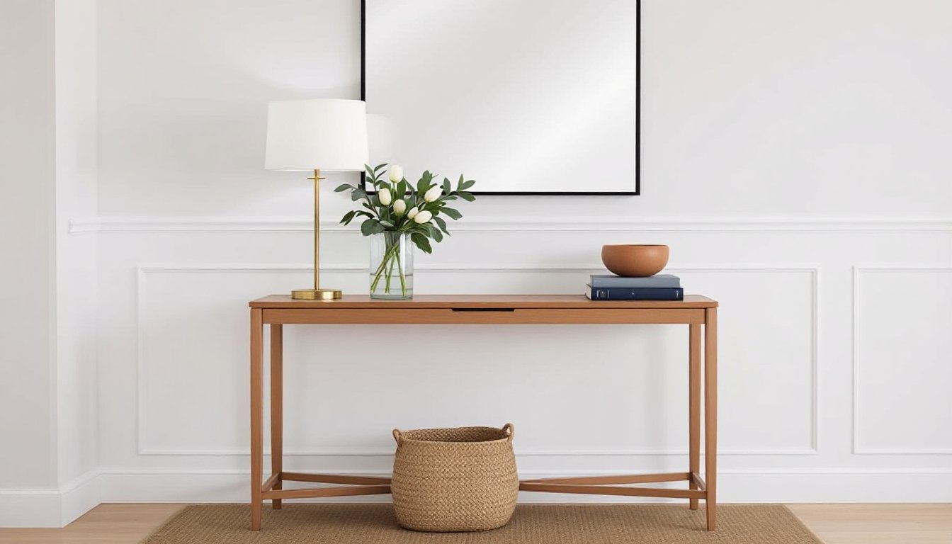 entryway table decor ideas
